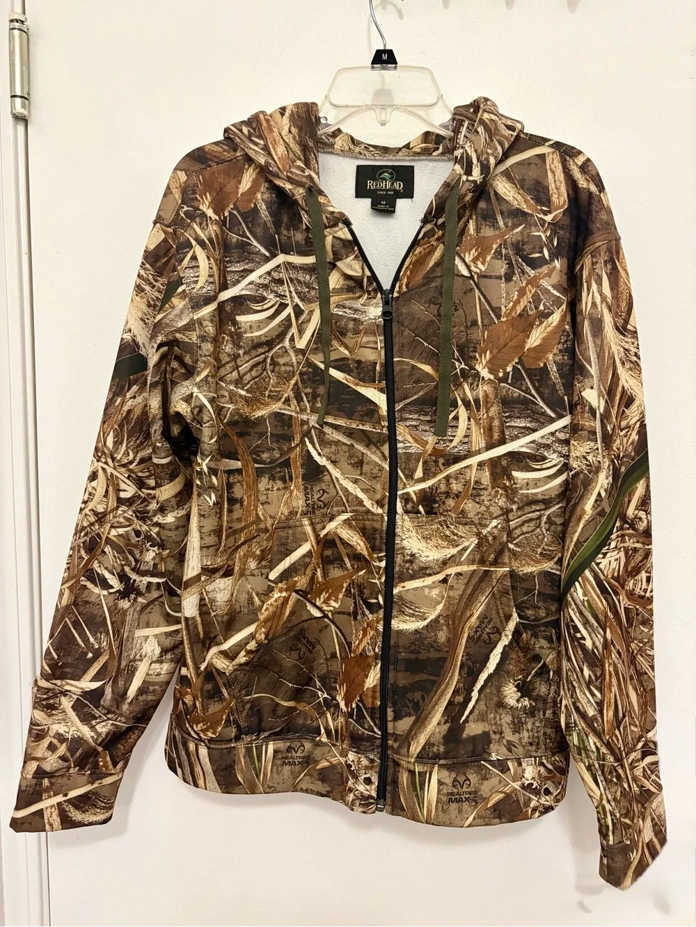 RedHead Brown & Tan Realtree-Style Camo Full-Zip Utility Hoodie